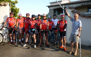 Départ pour les gorges de l'Ardèche en 2023